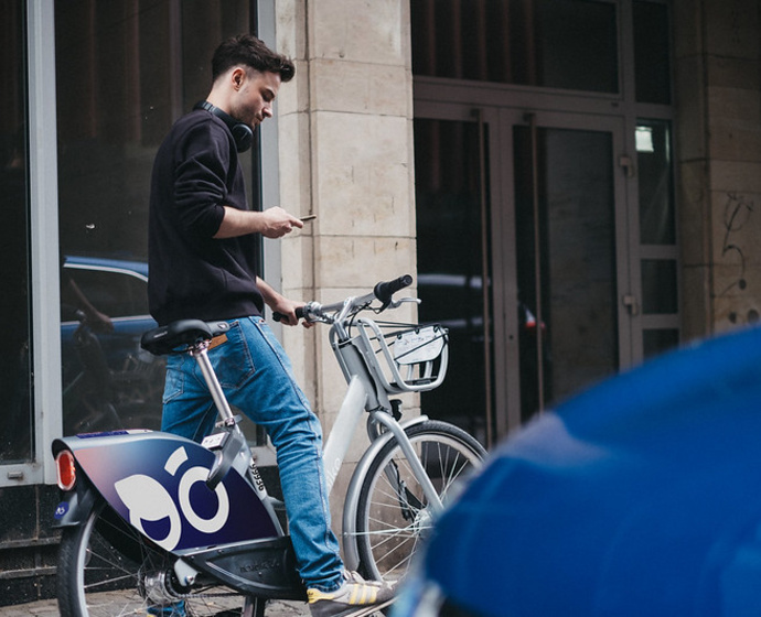 Buchung via Smartphone © nextbike GmbH