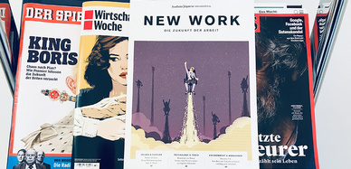 NEW WORK - Zeitschrift zwischen anderen Publikationen