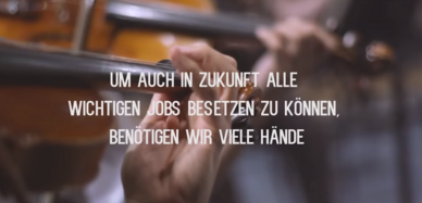 "Um auch in Zukunft alle wichtigen Jobs besetzen zu können, benötigen wir viele Hände."