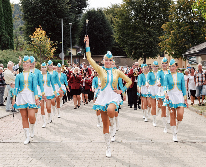 Blasorchester aus der Ukraine.