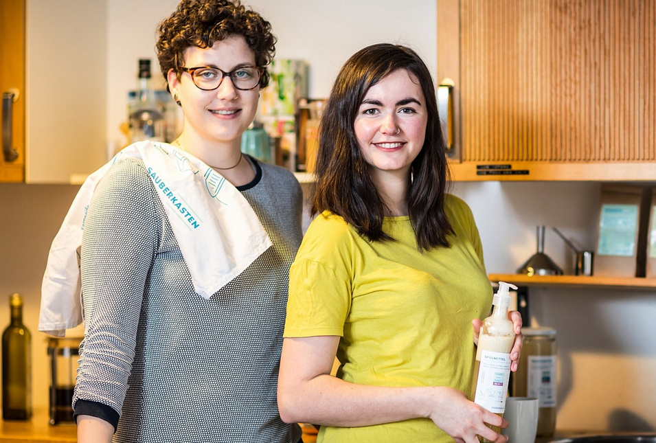 Sauberkasten-Gründerinnen Jeanette Schmidt und Henriette Grewling