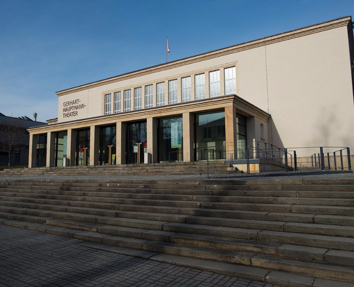 Das Gerhart-Hauptmann-Theater Zittau