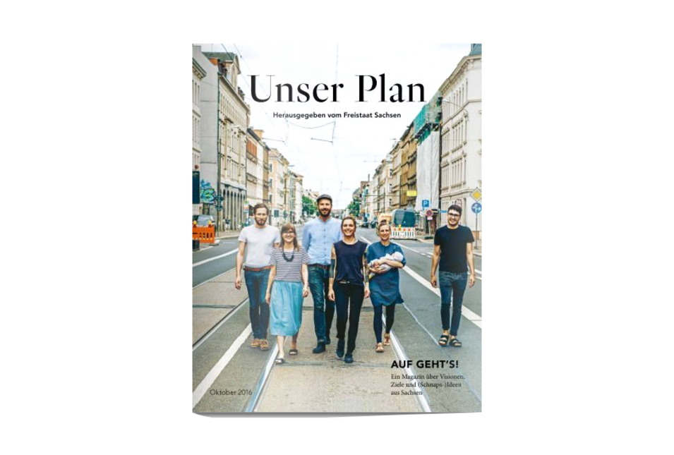 Cover des Heftes "Unser Plan"