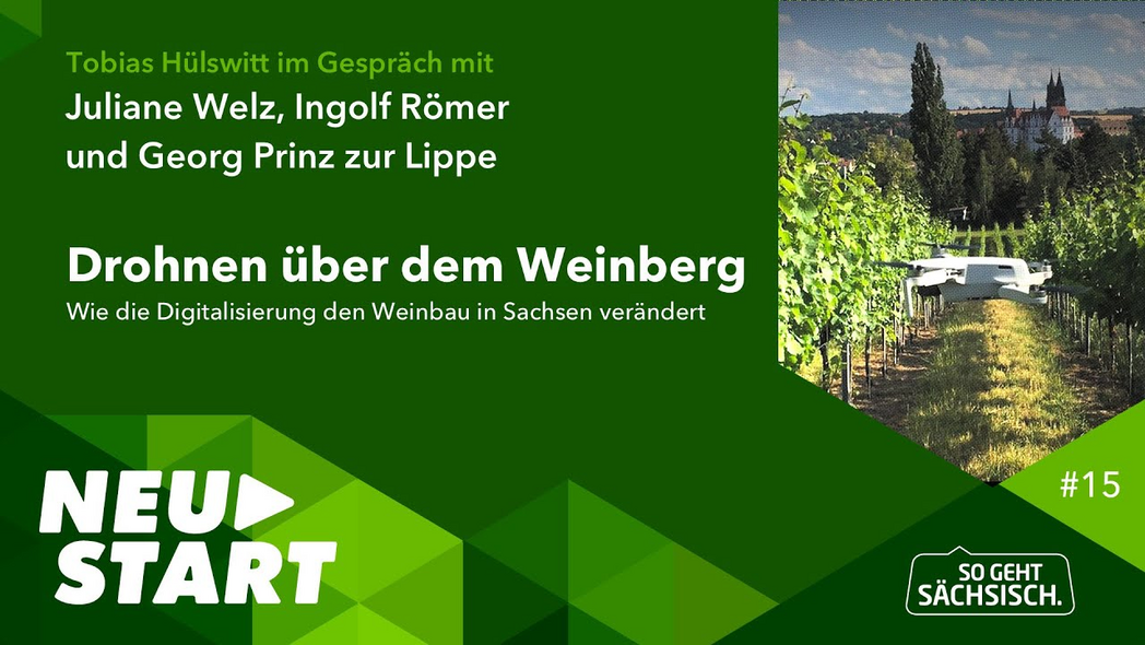 #KulturDigital: Podcast "NEUSTART" - Thema: Digitalisierung im Weinbau