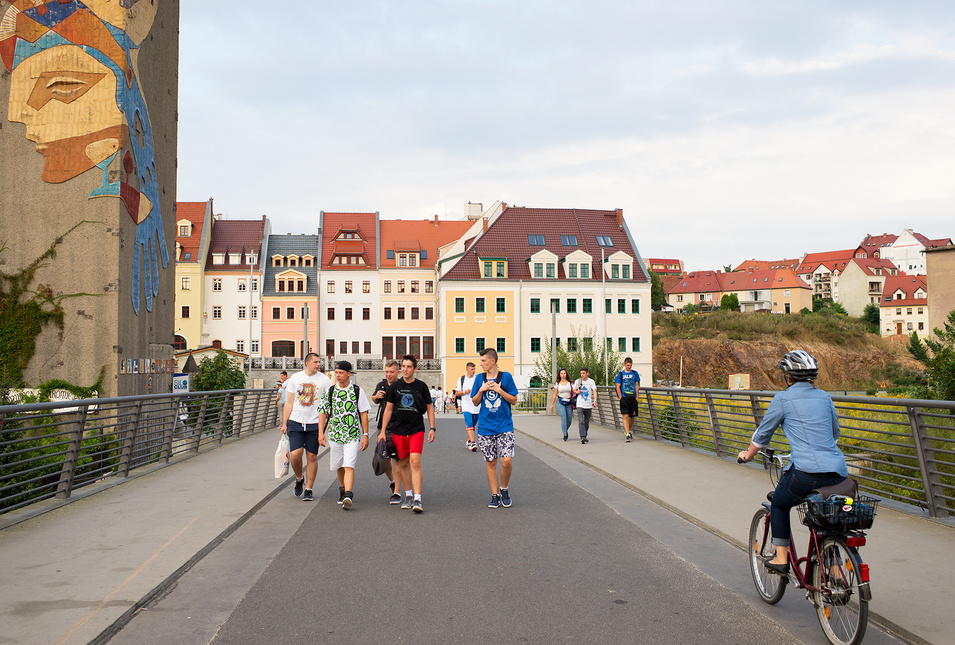 Neisse-Brücke zwischen Görlitz und Zgorzelec