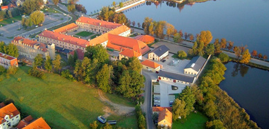 Luftbild Gestüt Moritzburg