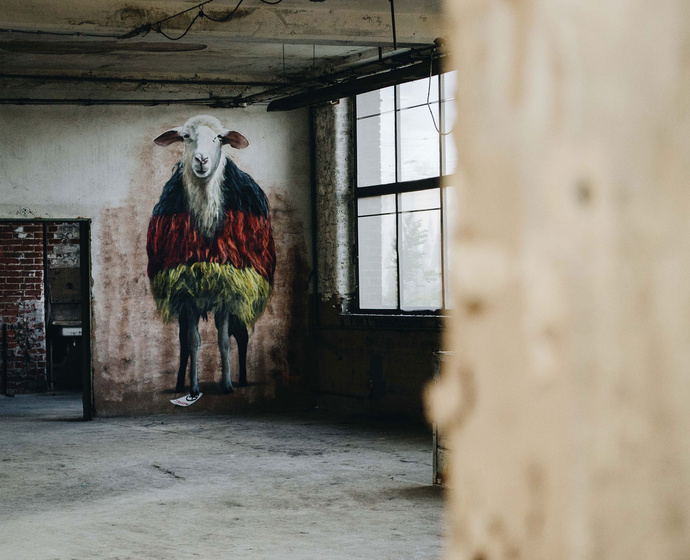 Streetart auf der ibug 2017