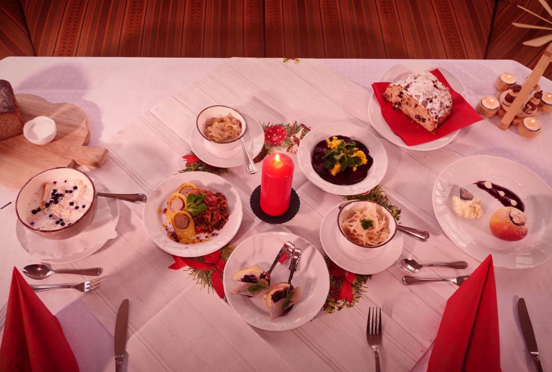 Sächsische Weihnachtsgenüsse Erzgebirgisches Neunerlei