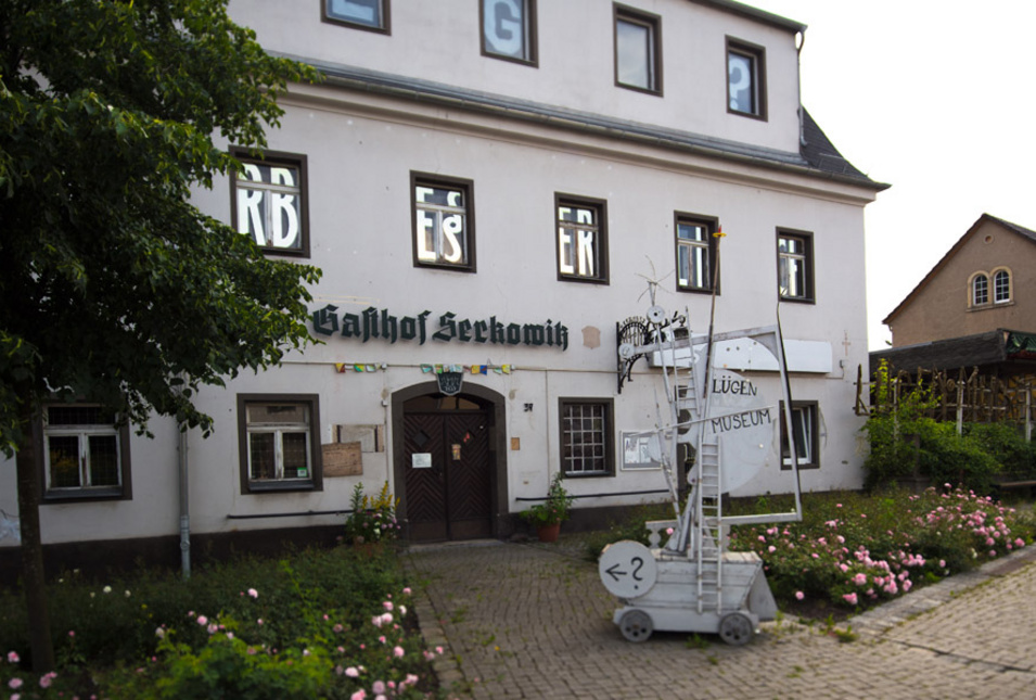 Das Lügenmuseum im Gasthof Serkowitz