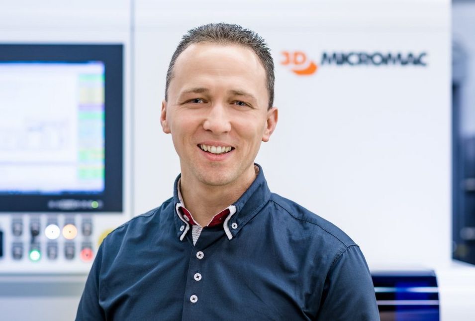 Falk Hähnel, Mitarbeiter 3D-Mikromac AG