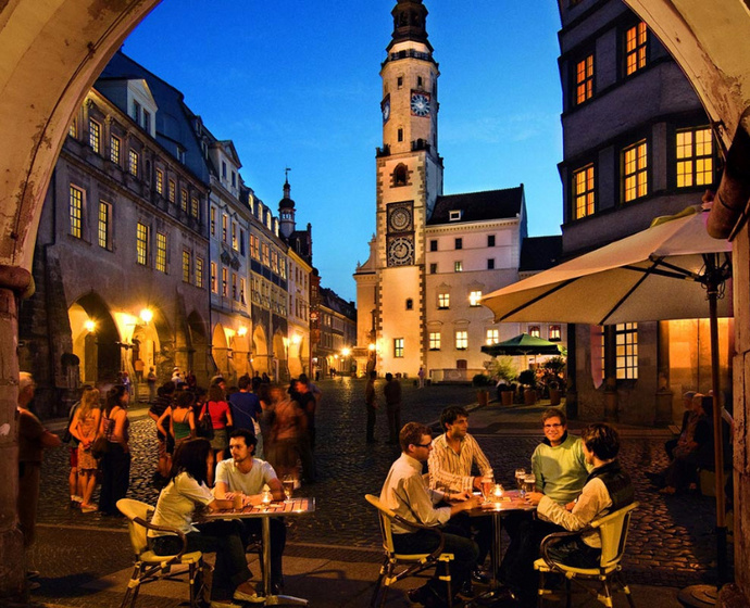 Untermarkt Görlitz am Abend