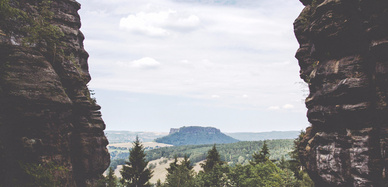 Felsen in der sächsischen Schweiz