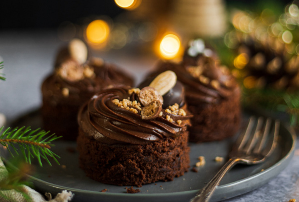 Lebkuchen-Honig-Törtchen