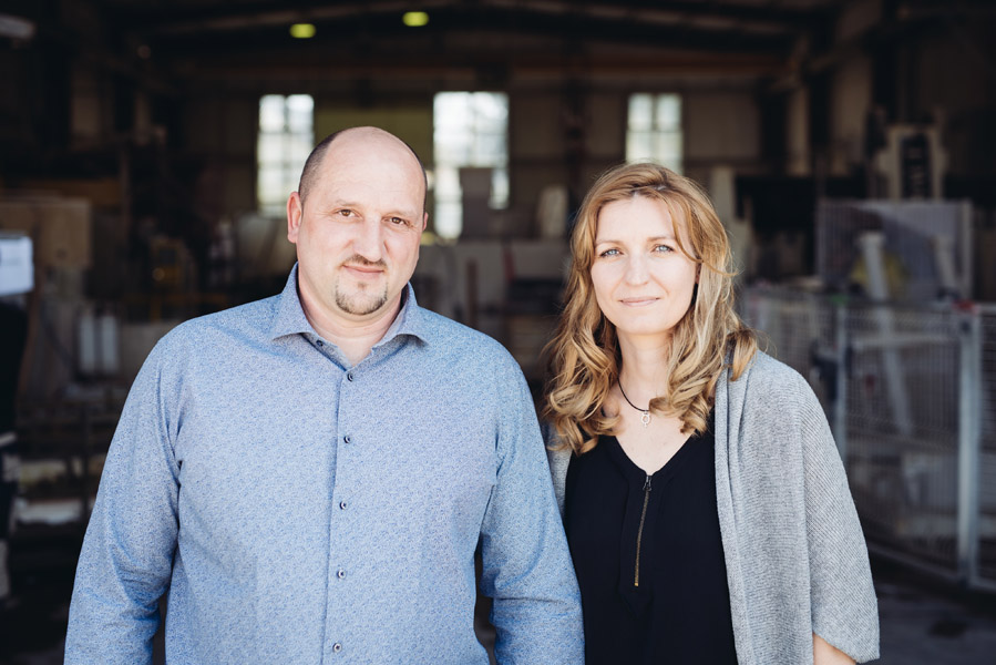 Andreas Bartsch und Michaela Winzer